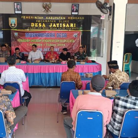 MUSDES PERUBAHAN APBDes TAHUN 2024 DESA JATISARI